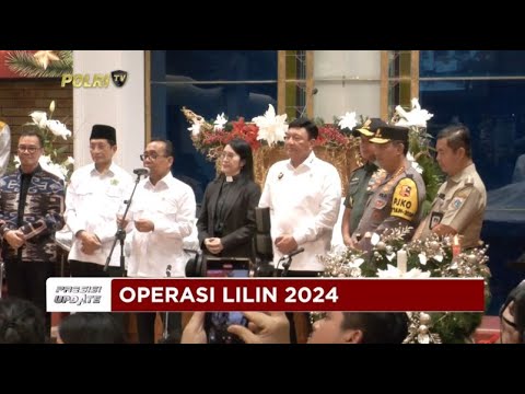 PRESISI UPDATE : KAPOLRI TINJAU KESIAPAN NATAL DI GKI SAMANHUDI JAKARTA 24/12/24 20.00