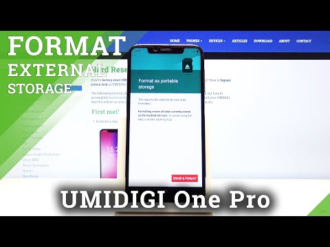How to Wipe Memory Card in UMIDIGI One Pro - Format SD Card
