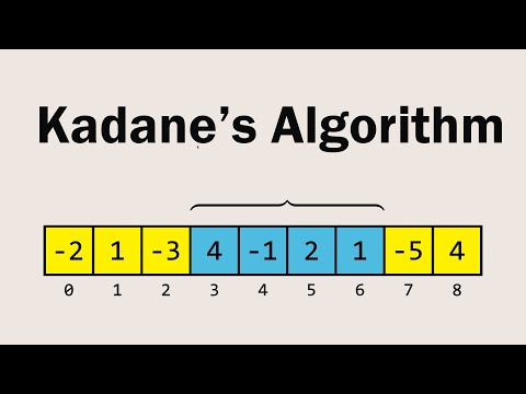 Leetcode 53 Maximum Subarray Kadanes Algorithm Easy C Solution
