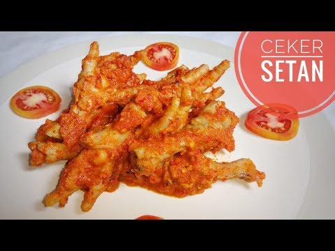 Chicken Satans Ceker Rezept || Scharf süchtig
