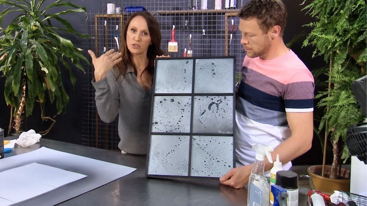 Efekt starego lustra. Zobacz, jak zrobić modną dekorację na ścianę [Patent na dom]