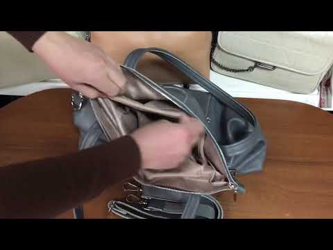 Сумка de esse L85033-H51 Сіра