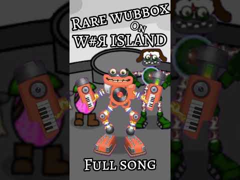 Rare wubbox on W#Я island. #mysingingmonsters #wubbox #shorts