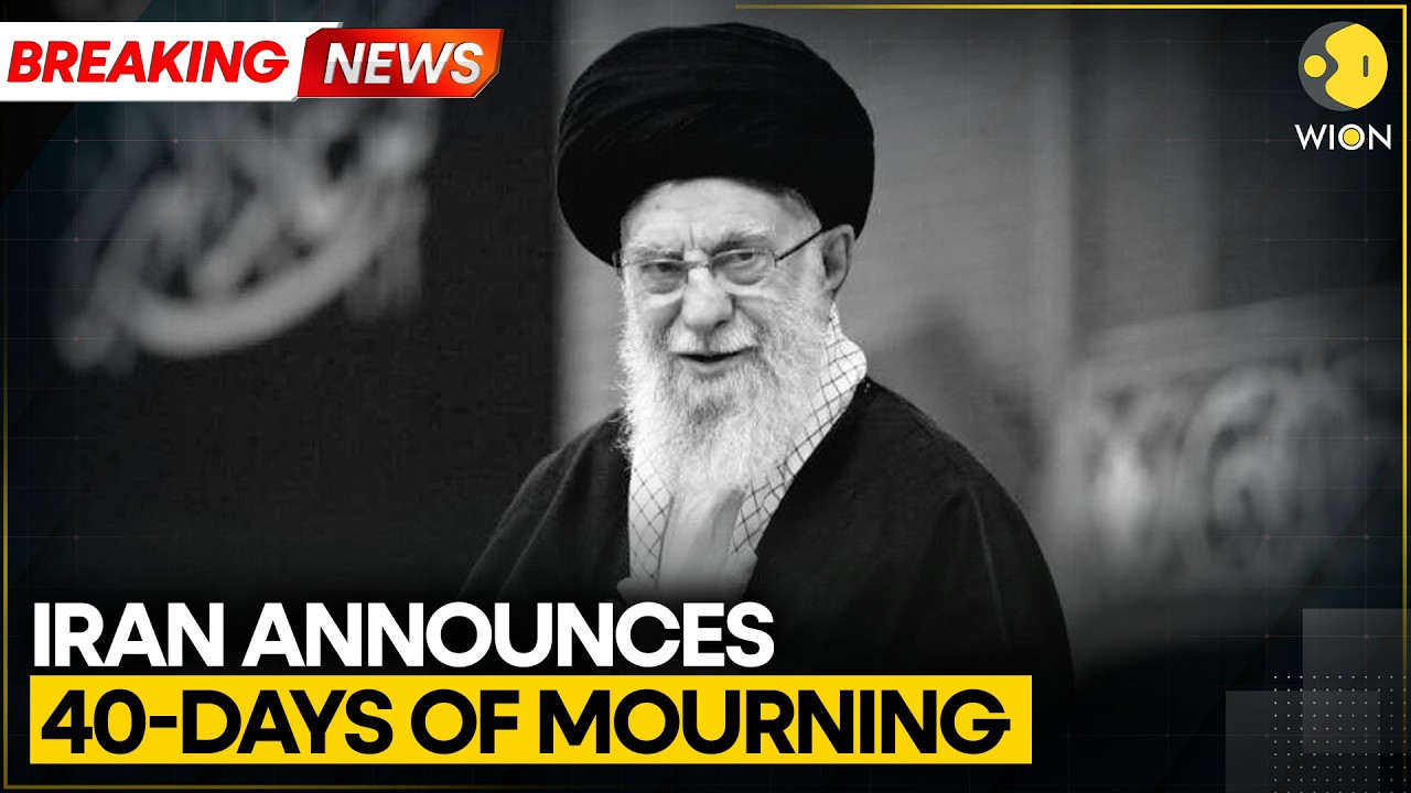 Israel-Iran War: Iran Announces 40 Days of Mourning, 7 Public Holidays Over Khamenei Death |Breaking