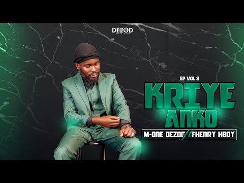 KRIYE ANKÒ- M-ONE DEZOD FEAT FHENRY Lyrics video2024 (Karma ap fwape ) Mario Mari Dora 😂