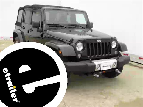 etrailer | DIY 2014 Jeep Wrangler Unlimited Installation for the Blue Ox Base Plate Kit