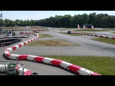 Rotax max with no muffler.