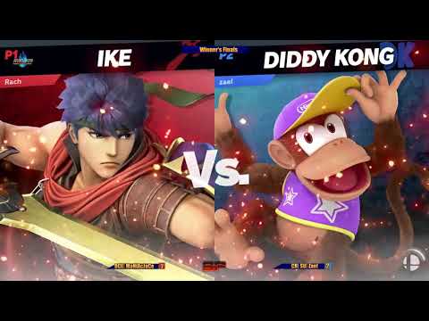 Ultimate SmashaPalooza #23 ft. Smash League: Winners Semis - CB| SU| Zael (Diddy Kong) vs OCE| MaNiA