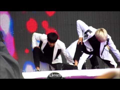 140701 Hong Kong Dome Festival - Exo-k Wolf Chanyeol focus (1/2)