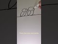 A few numbers and letters to draw two birds #simplestrokes #draw #simpledrawing  #digitalpainting