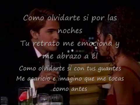 Como olvidarte Miguel Cadenas+lyrics(Barbarita et Miguel)
