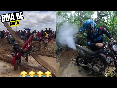 Just clumsy trail riders falling on the trail 😂 The funniest moments from motorcycle trails