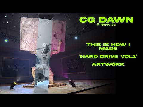 MAKING OF @raftaarmusic  HARD DRIVE VOL 1 OFFICIAL ARTWORK | Face Reavel CG Dawn