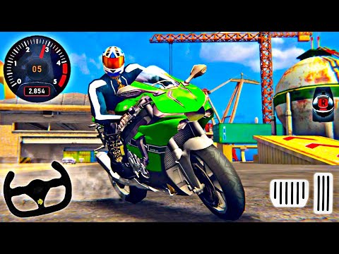 Super Bike Racing Simulator 3D - Extreme Mega Ramp Bike Stunt Racer - Android GamePlay