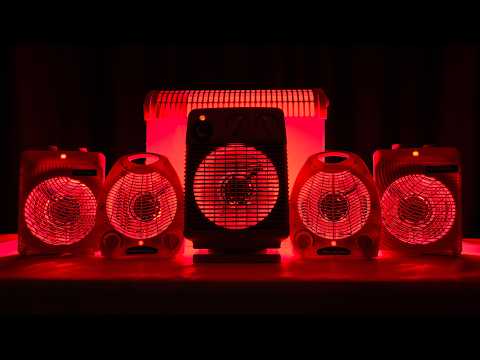 😴 6 DEEP & SOFT Heater Sound for Sleeping, Studying, Reducing Stress and Relaxing