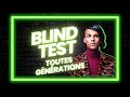 BLIND TEST Toutes générations - 60 Chansons françaises (1970 - 2024)