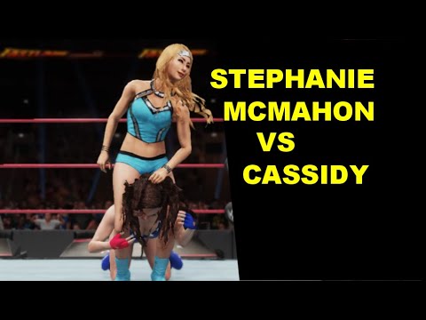 WWE 2K18 Stephanie McMahon vs Cassidy - Knockout Match