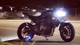 Mt-07 LED Headlight Bulb Conversion Auxbeam Best led bulb for motorcycles