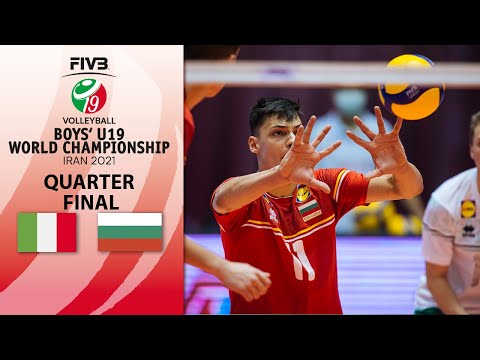 ITA vs. BUL - Full Match | Quarter Final 1 | Boys U19 World Champs 2021