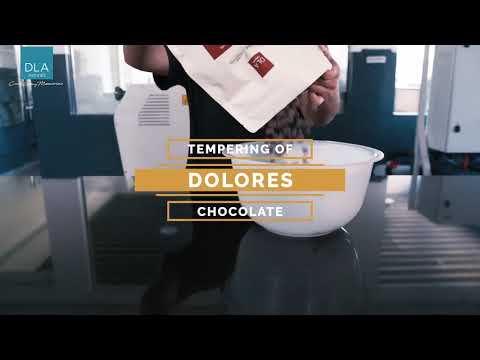 Tempering Dolores 42% Milk Chocolate Couverture!