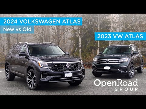 New vs Old: 2024 vs 2023 Volkswagen Atlas Comparison | OpenRoad Group