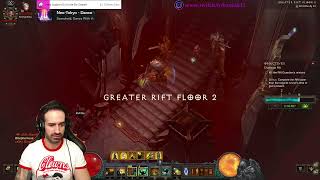 DIABLO 3 Challenge Rift 297 - LON Whirlwind Barbarian Build Easy Completion Guide