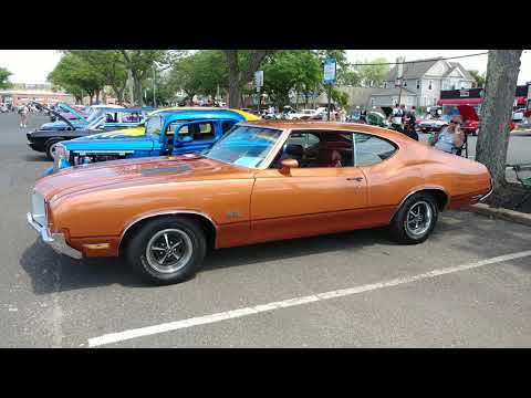 1971 BITTERSWEET METALLIC OLDSMOBILE 442 NJ QQ 'OLD455'