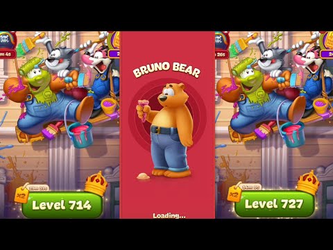 Toon Blast Level 714 To 727 Episode Color Chaos 