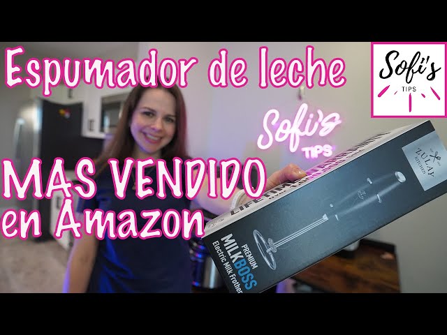 Vídeo relacionado con Bonsenkitchen Espumador de Leche, Espumador Leche Electrico con Batidor de Acero Inoxidable, Batidor de Leche Espuma Electrico para Café, Lattes, Capuchino, Matcha, Funciona con Pilas