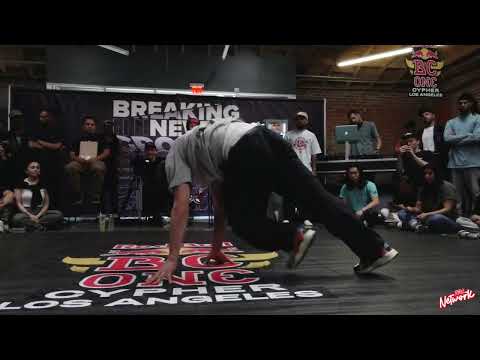 Lobo Vs Easy Dan - B-Boy Top 16 - Red Bull BC One Los Angeles Cypher 2023 - B-Boy Network