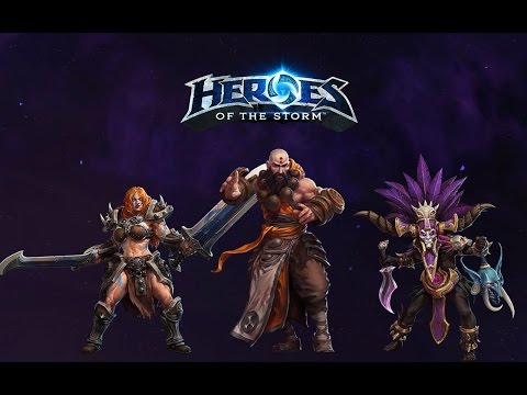 Heroes of the Storm(HotS) Kharazim, Sonya, Nazeebo QM-Our special guest!!