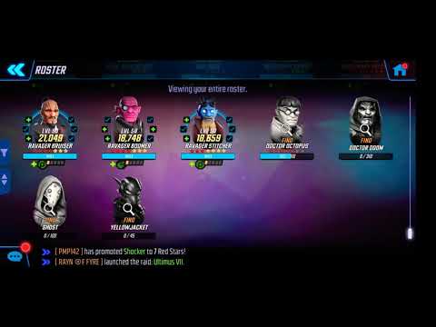 Red Star Orb Opening for Ghost - Marvel Strike Force