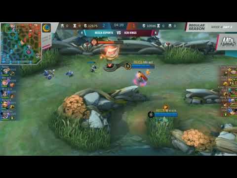 Recca Esports vs XcN Kings Match 1 - MDL S1 Week 4 Day 3 ll Mobile Legends Bang Bang ll