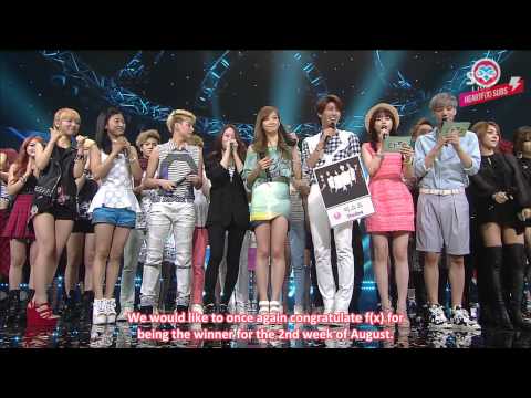 [HeartfxSubs] 130811 f(x) - Inkigayo Win (eng)