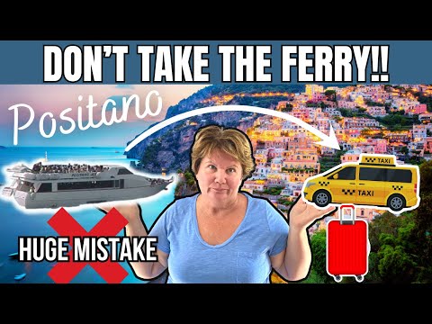 Positano Italy Travel Mistake! Why the Ferry Could RUIN Your Trip 😱