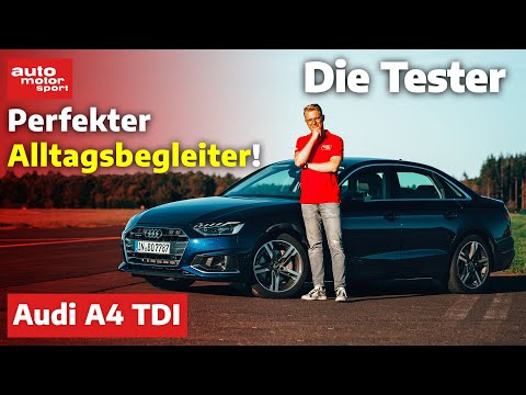 Audi A4 40 Turbodiesel: Entspanntes dahingleiten! - Test | auto motor und sport