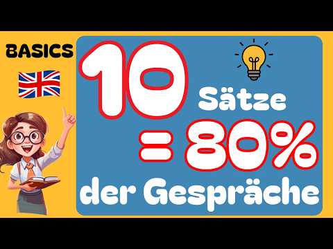 Say almost everything in English with just 10 sentences