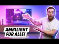 Ambilight Nachrüsten Für Jeden TV Unter 100  Mit Der WiZ Sync Box