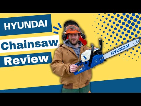 Hyundai Chainsaw Test & Review! Are cheap Petrol Chainsaws Worth It?