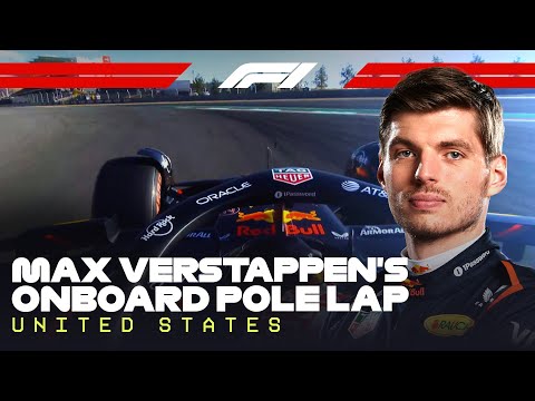Max Verstappen's Pole Lap | 2025 United States Grand Prix | Pirelli