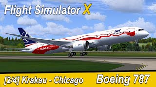 Krakau - Chicago | LOT Boeing 787-9 Dreamliner | Microsoft Flight Simulator X Teil 1057 | Liongamer1