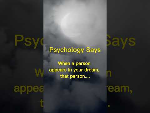 Do you see your Crush in your Dream ? #shorts #psychologyfacts #psychology #psychology_facts