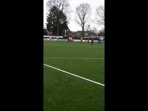 Spelbeeld Volharding-Helmondia