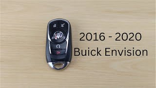 How To Replace/Change Buick Envision Remote Key Fob Battery 2016 - 2020