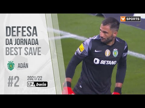Defesa da Jornada (Liga 21/22 #2): Adán (Sporting CP)