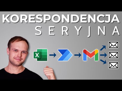 Mailowa korespondencja seryjna z Gmail | Excel + Power Automate