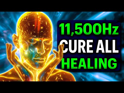 YOU CAN CURE ALL ➤ 11,500Hz + 528Hz + 432Hz Healing Frequency Music for Deep Sleep & Relaxation