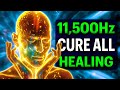 YOU CAN CURE ALL ➤ 11,500Hz + 528Hz + 432Hz Healing Frequency Music for Deep Sleep & Relaxation