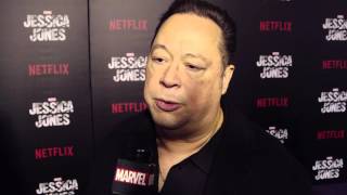 Joe Quesada on Hell's Kitchen - Marvel's Jessica Jones Red Carpet (VO)