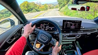 [Winding Road] 2024 Audi S4 - POV Test Drive (Binaural Audio)
